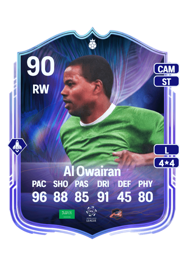 Saeed Al Owairan card