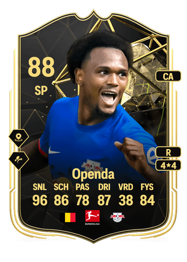 Loïs Openda card