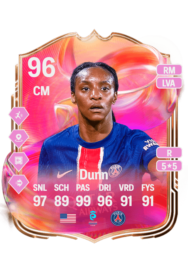 Crystal Dunn card