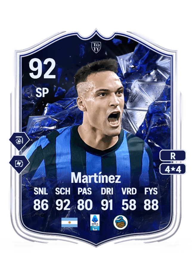 Lautaro Martínez card