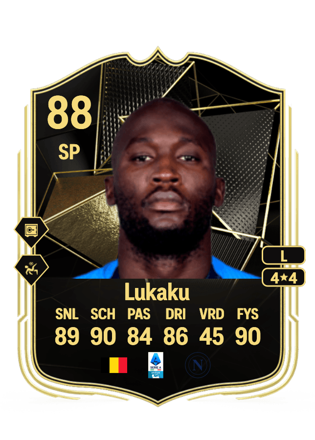 Romelu Lukaku card
