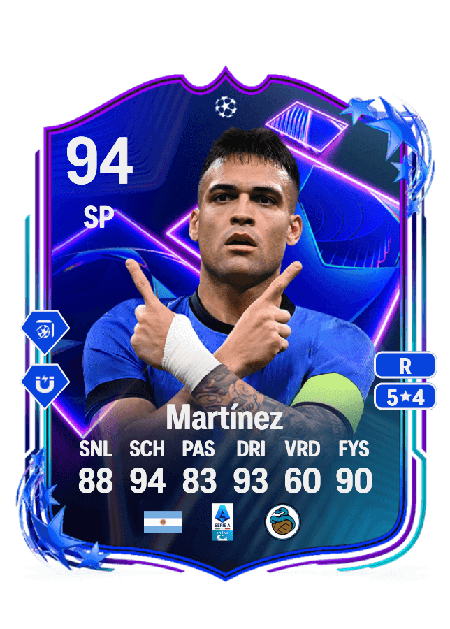 Lautaro Martínez card