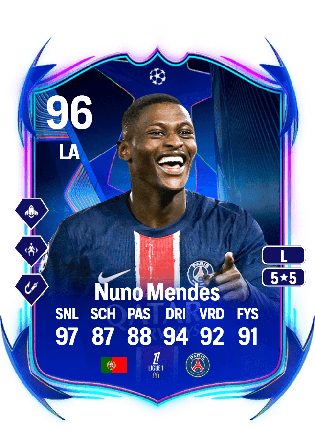 Nuno Mendes card