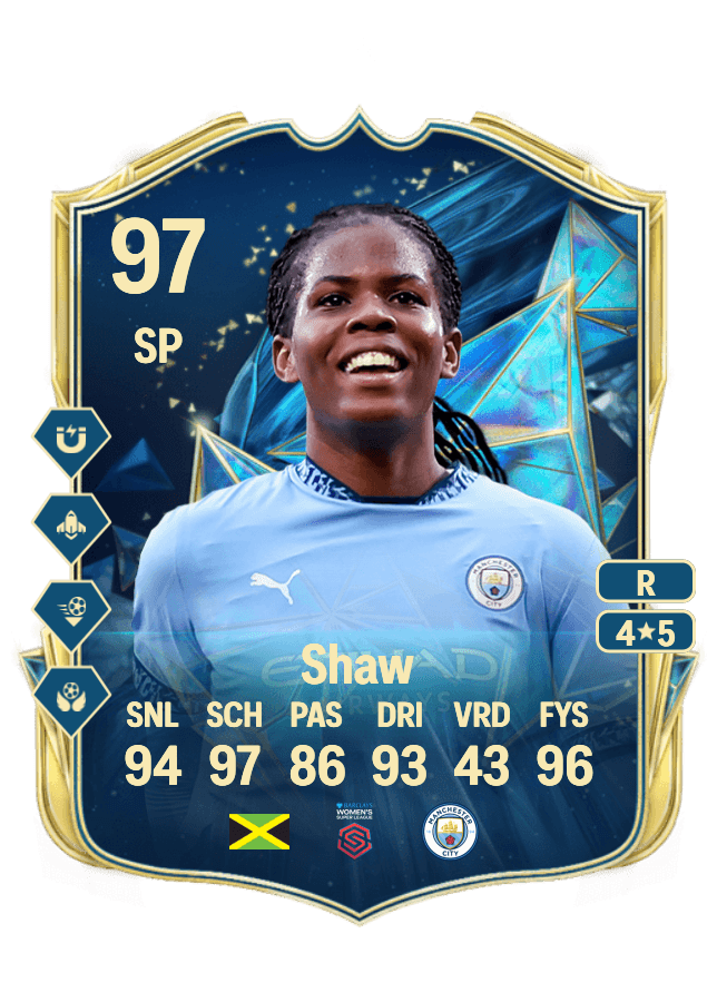 Khadija Shaw card