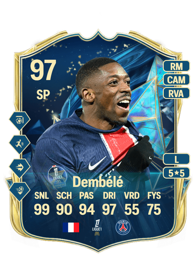 Ousmane Dembélé card