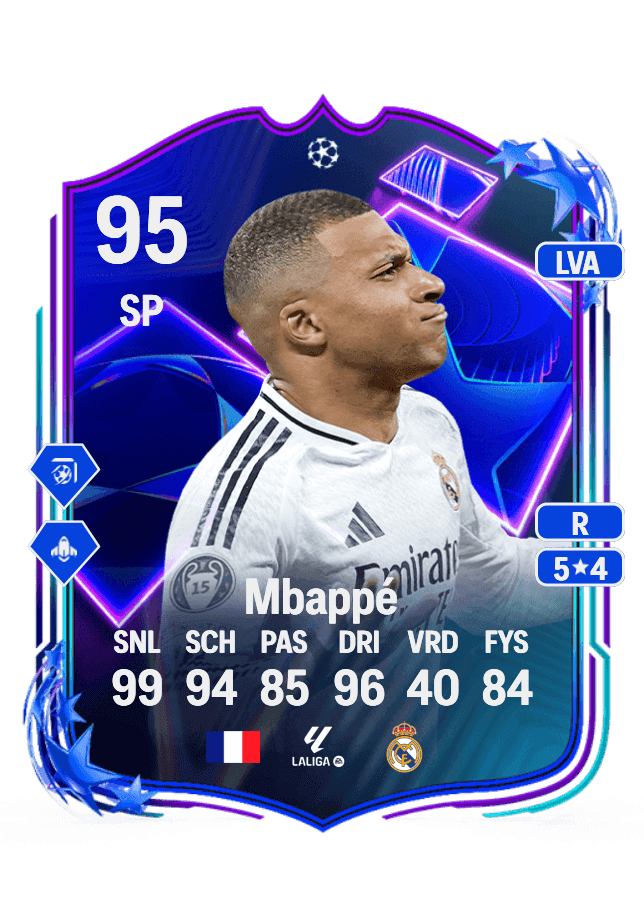 Kylian Mbappé card