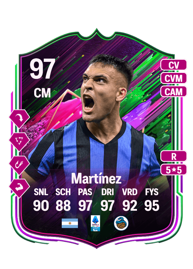 Lautaro Martínez card