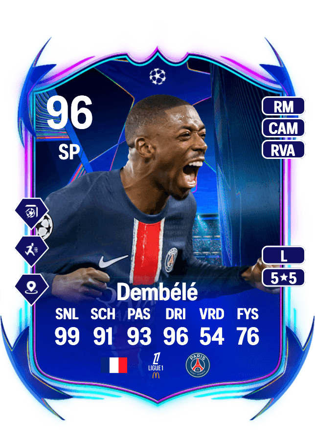 Ousmane Dembélé card