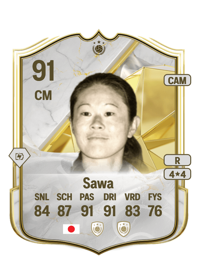 Homare Sawa card