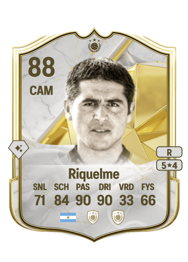 Juan Román Riquelme card