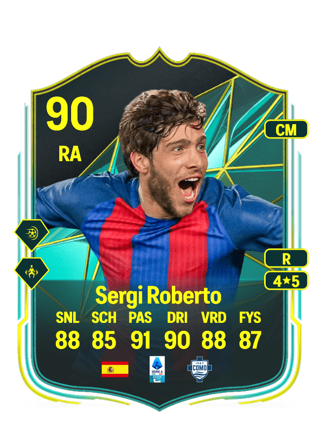 Sergi Roberto card