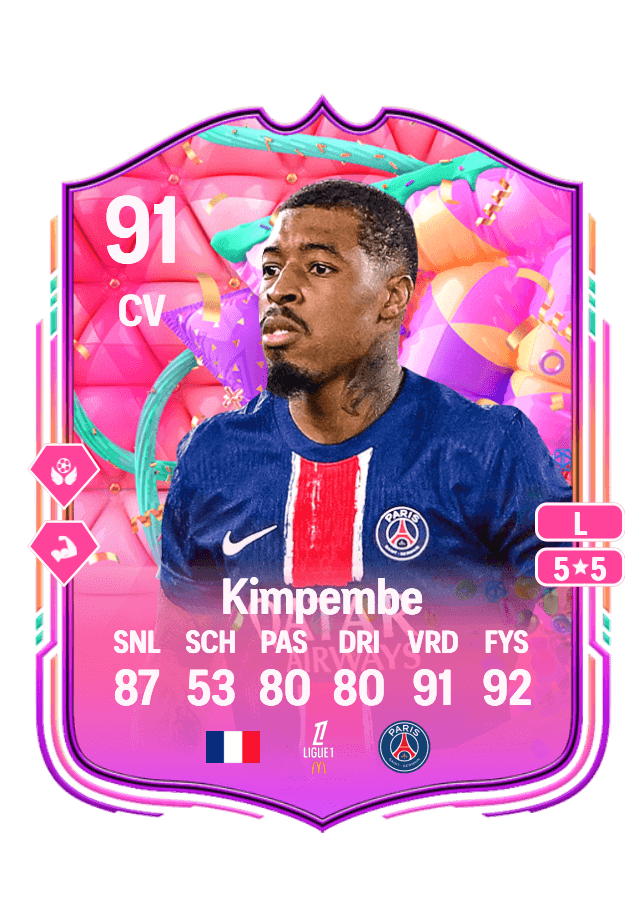 Presnel Kimpembe card