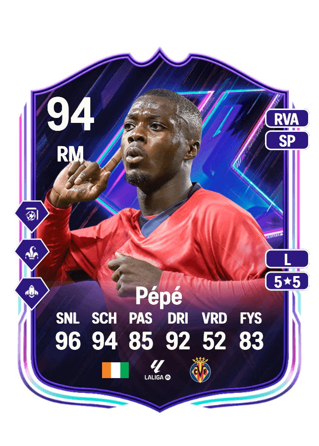 Nicolas Pépé card