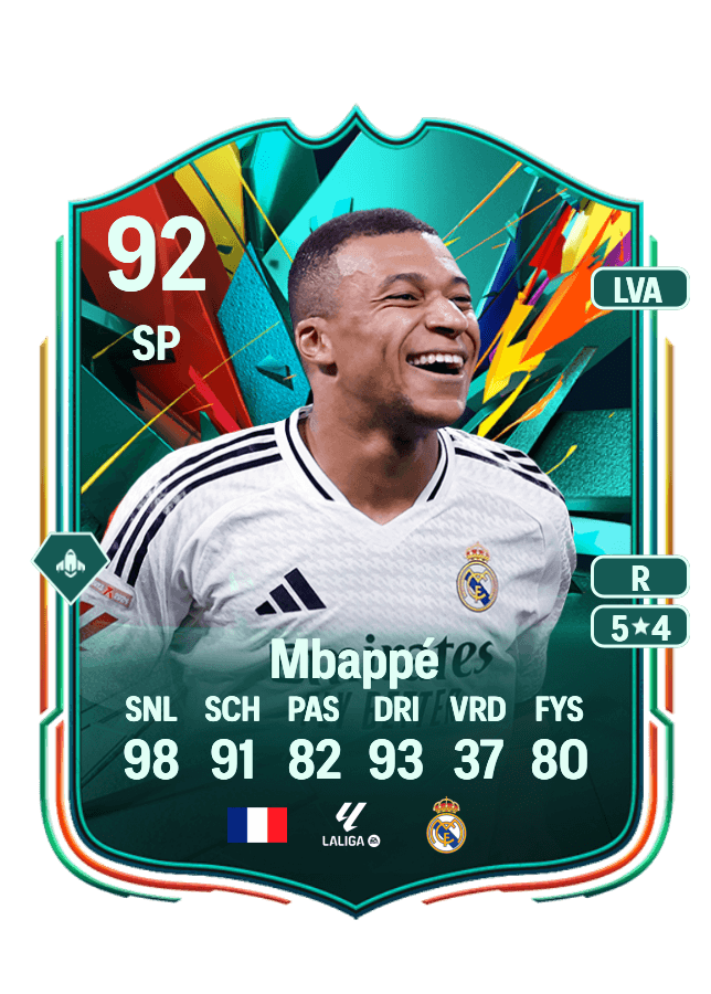 Kylian Mbappé card