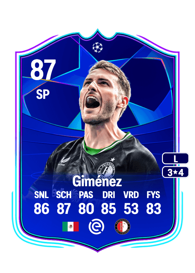 Santiago Giménez card