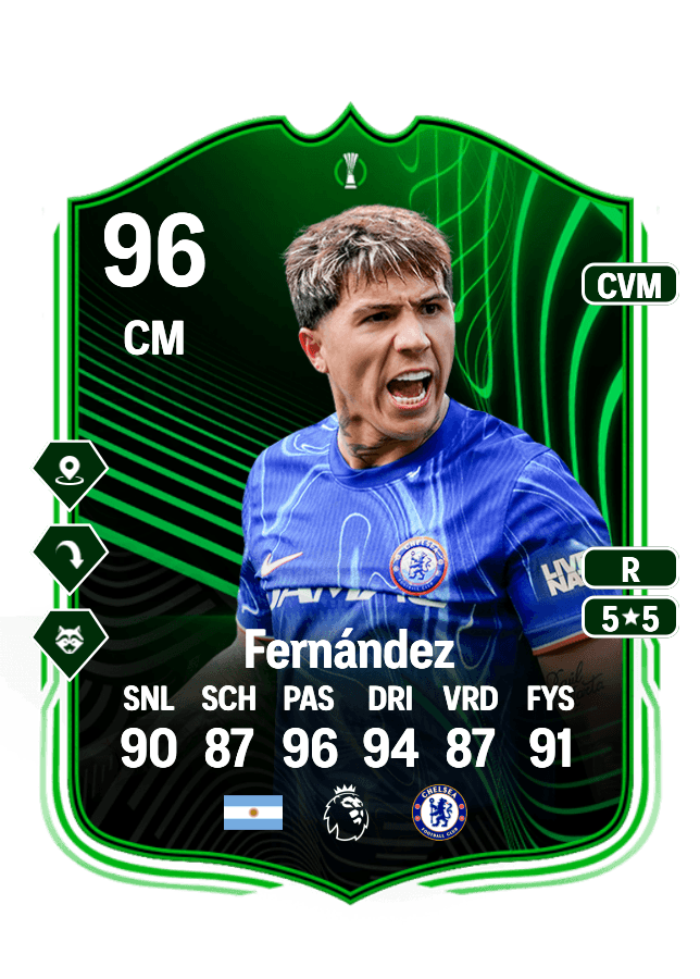 Enzo Fernández card