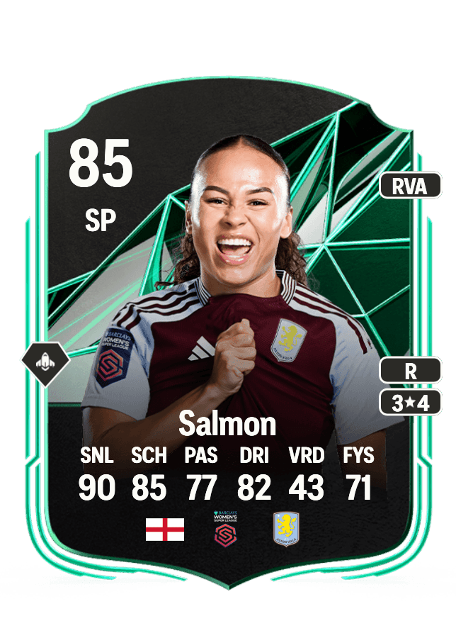 Ebony Salmon card