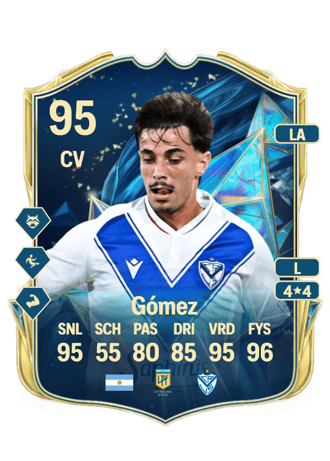 Valentín Gómez card