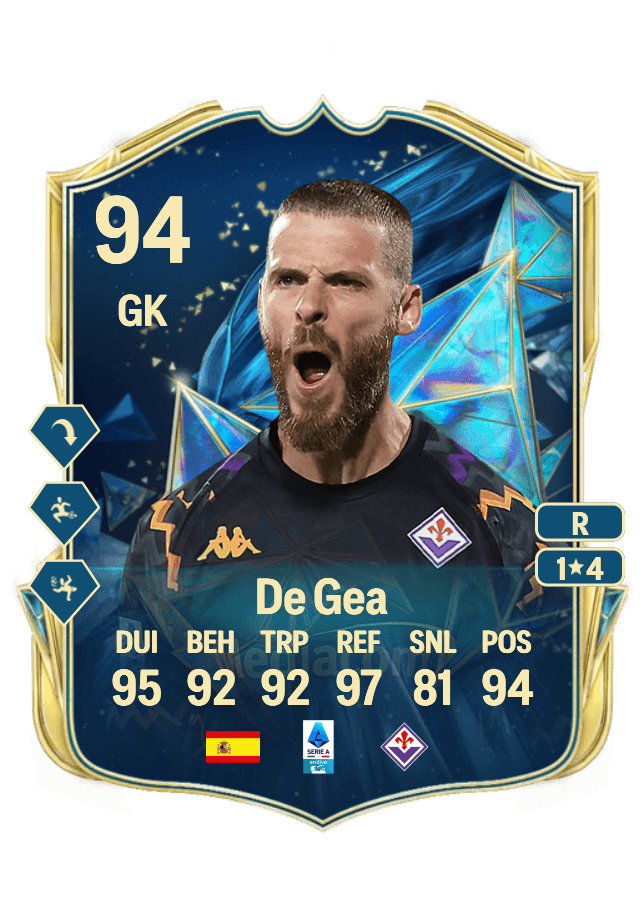 De Gea card