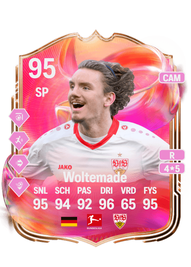Nick Woltemade card