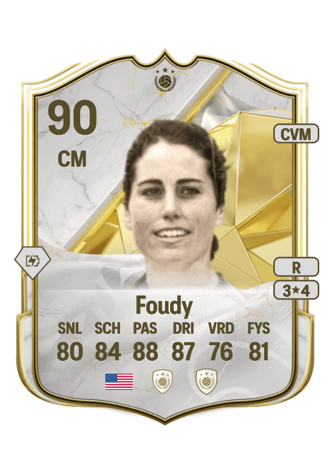 Julie Foudy card