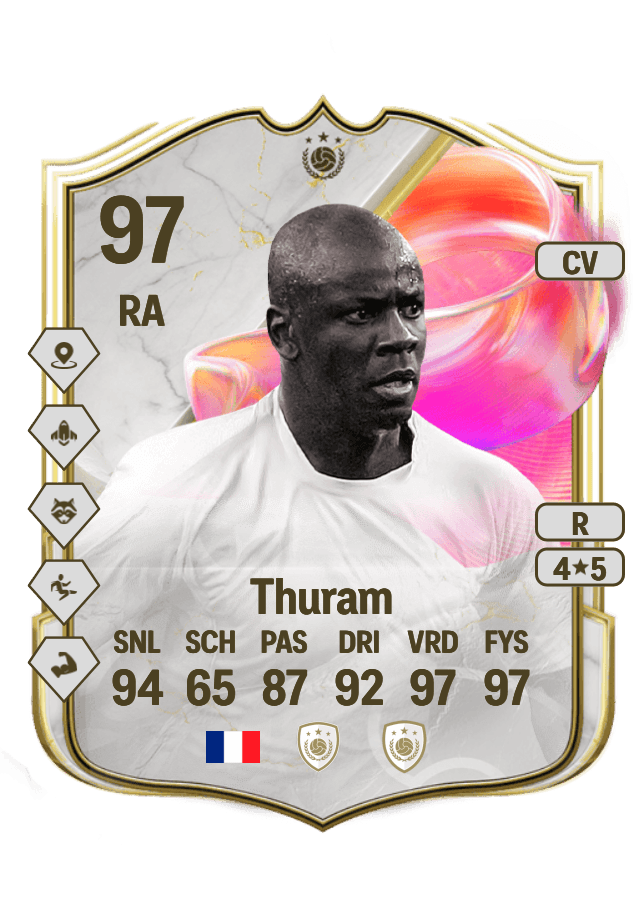 Lilian Thuram card