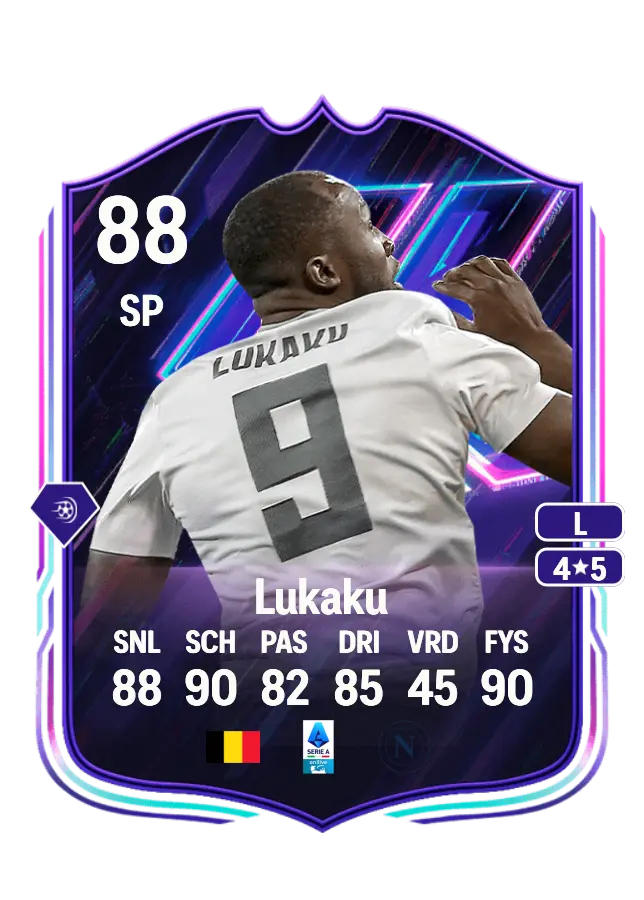 Romelu Lukaku card