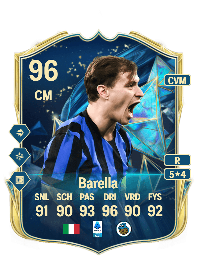 Nicolò Barella card