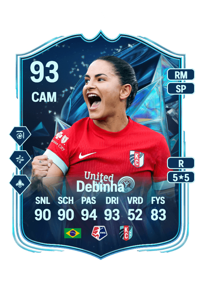 Debinha card
