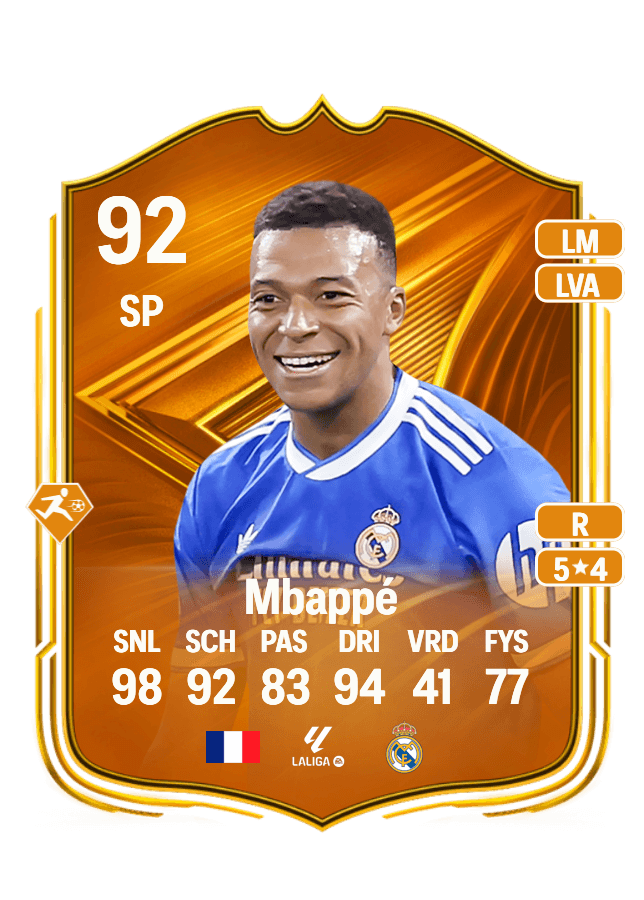 Kylian Mbappé card