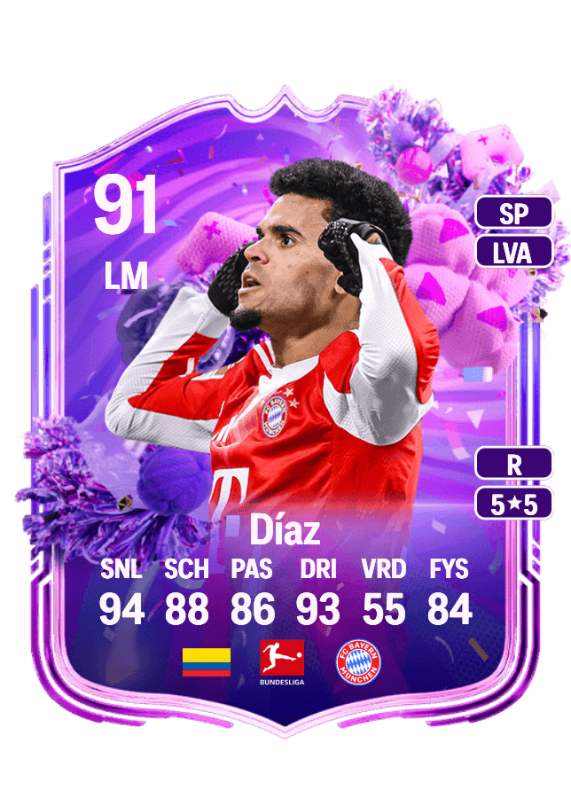Luis Díaz card