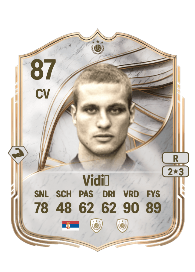 Nemanja Vidić card