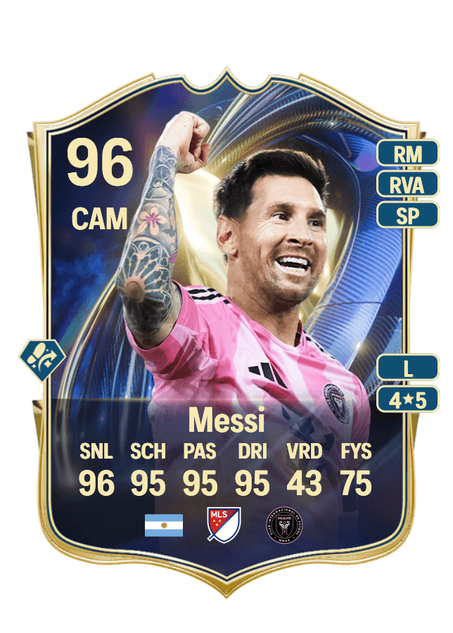 Lionel Messi card