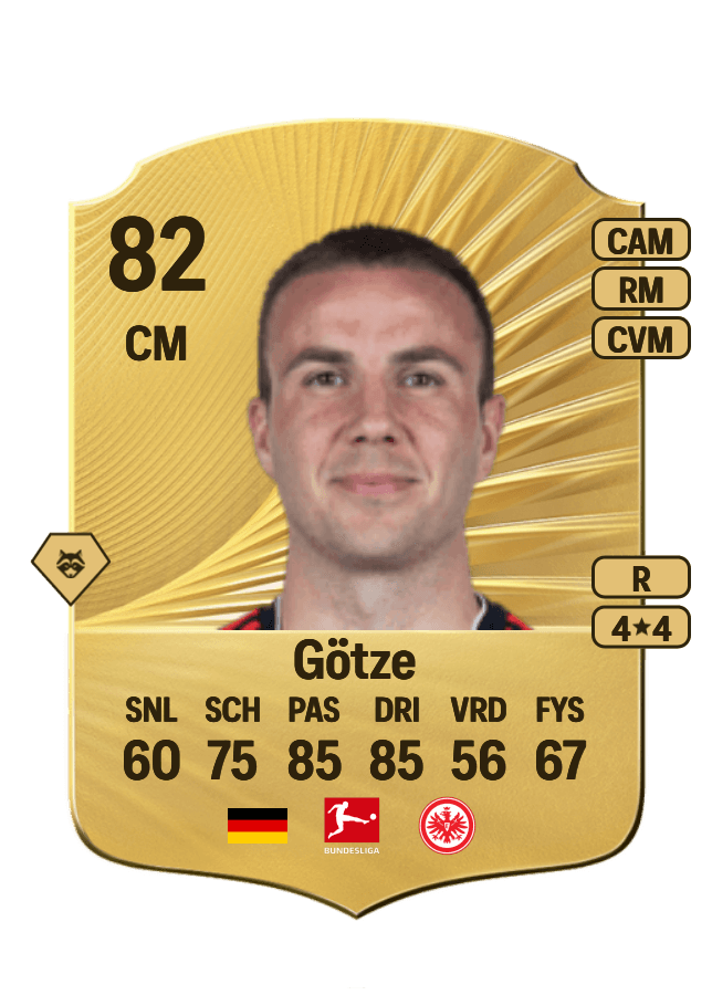 Mario Götze card