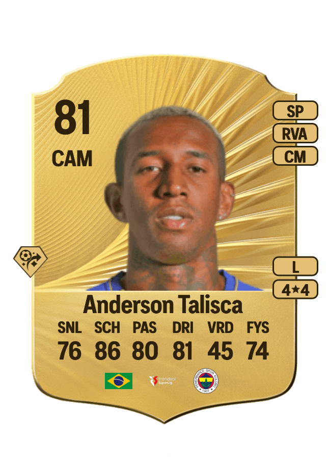 Anderson Talisca card