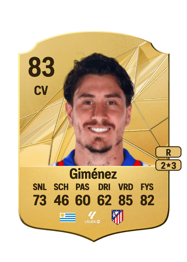 José María Giménez card