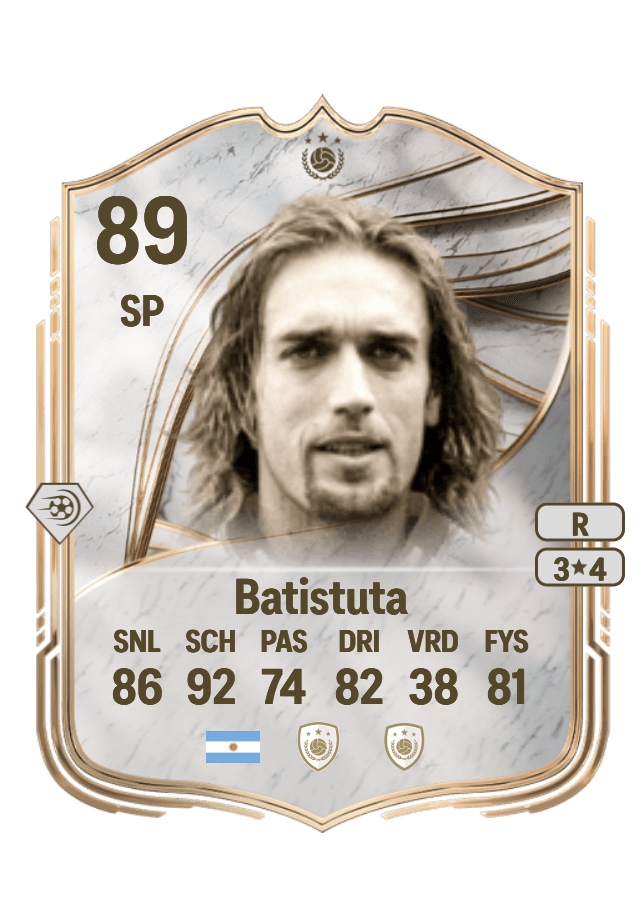 Gabriel Batistuta card