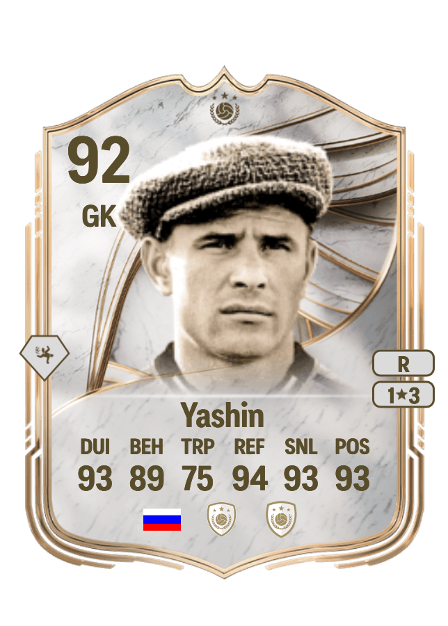 Lev Yashin card