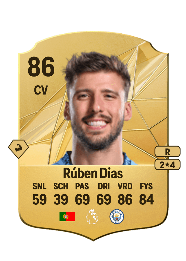 Rúben Dias card