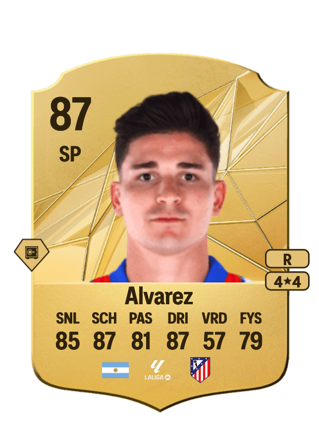 Julián Alvarez card