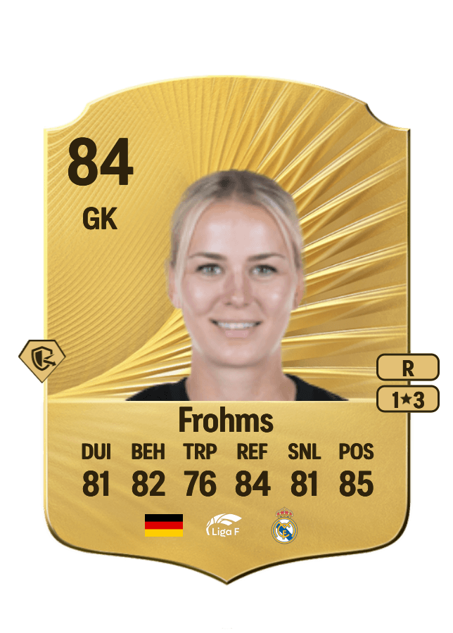 Merle Frohms card