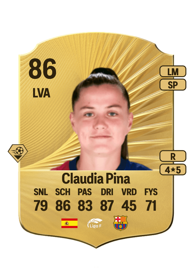 Claudia Pina card
