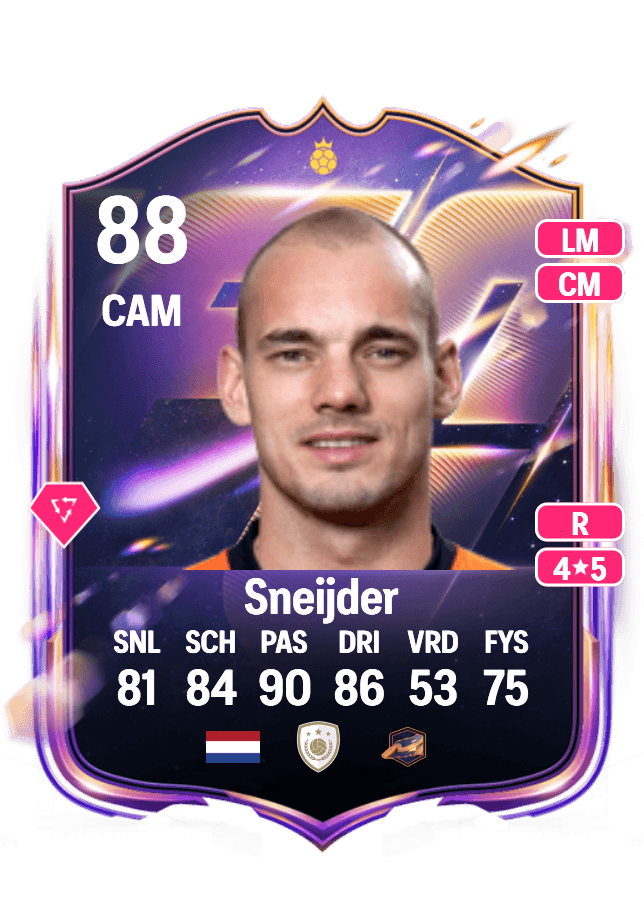 Wesley Sneijder card
