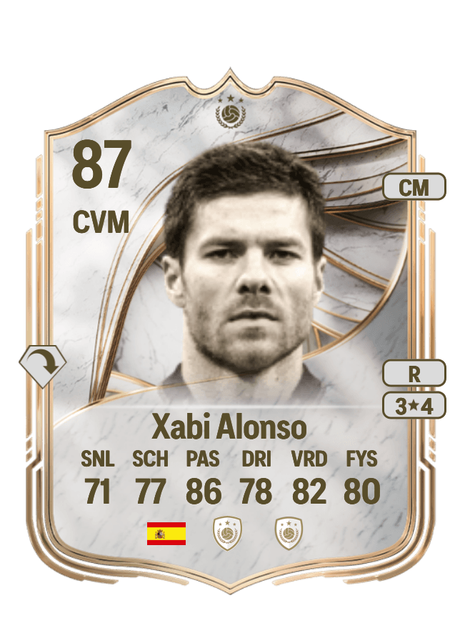 Xabi Alonso card