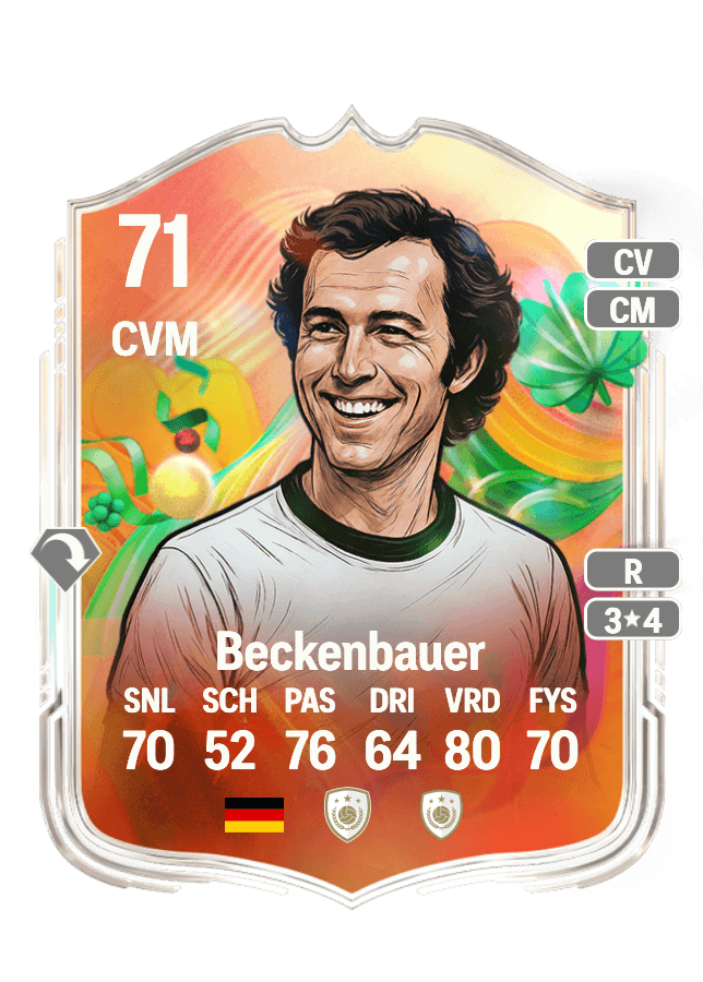 Franz Beckenbauer card