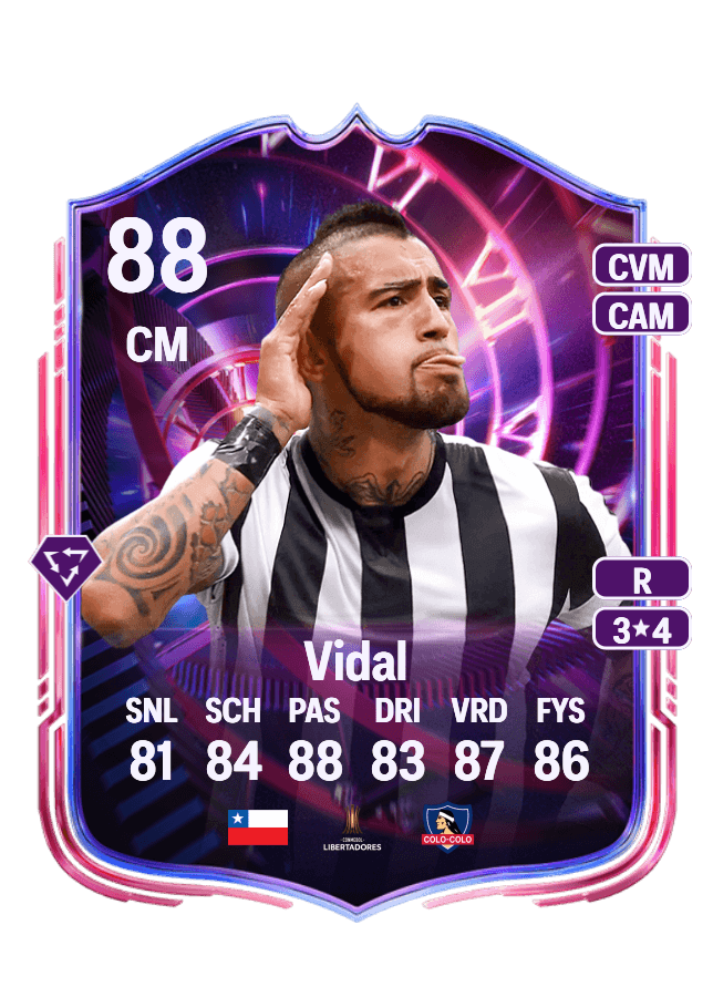Arturo Vidal card