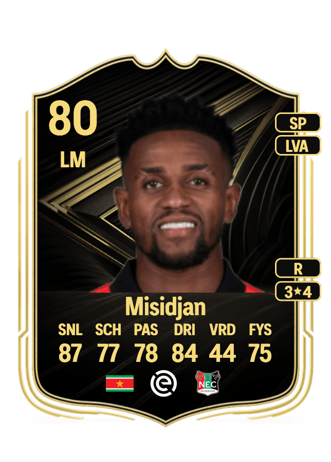 Virgil Misidjan card
