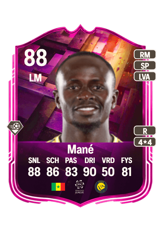 Sadio Mané card