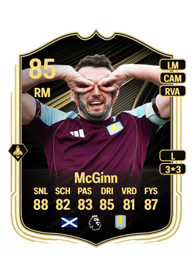 John McGinn card