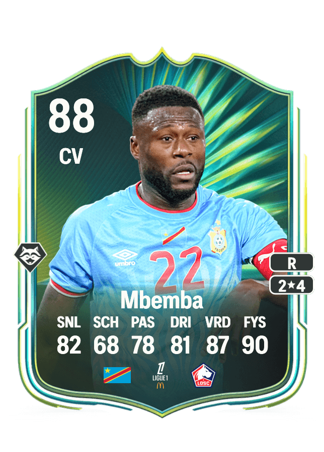 Chancel Mbemba card